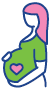 Pregnancy guidance icon