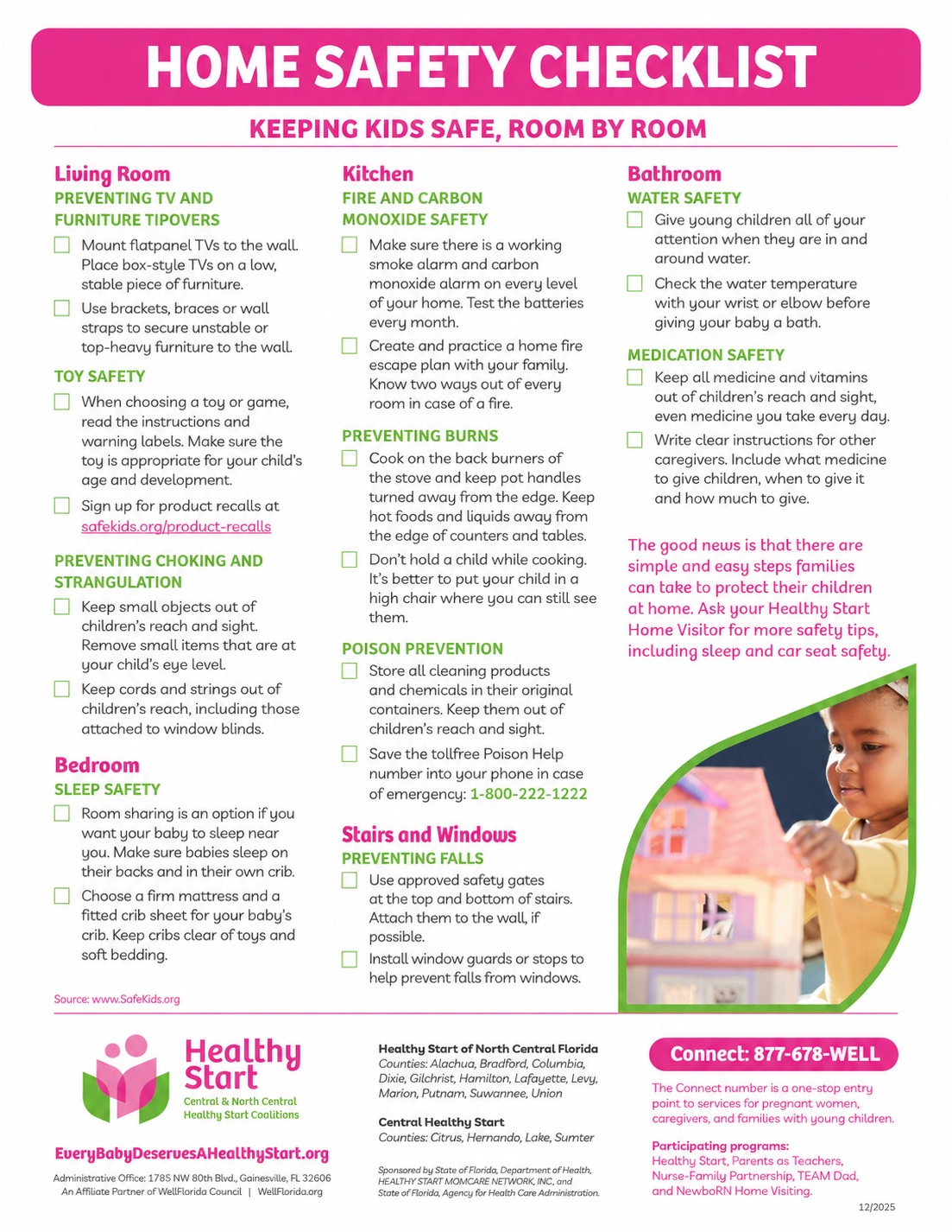 Home Safety Checklist for children preview