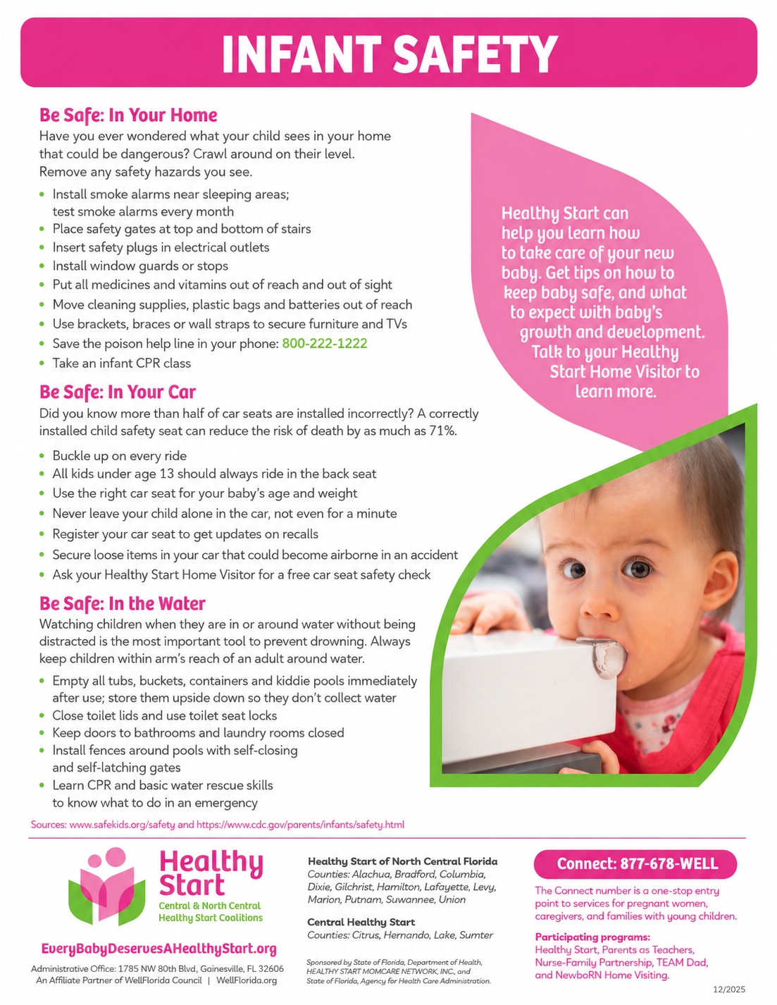 Healthy Start Infant Safety guide preview