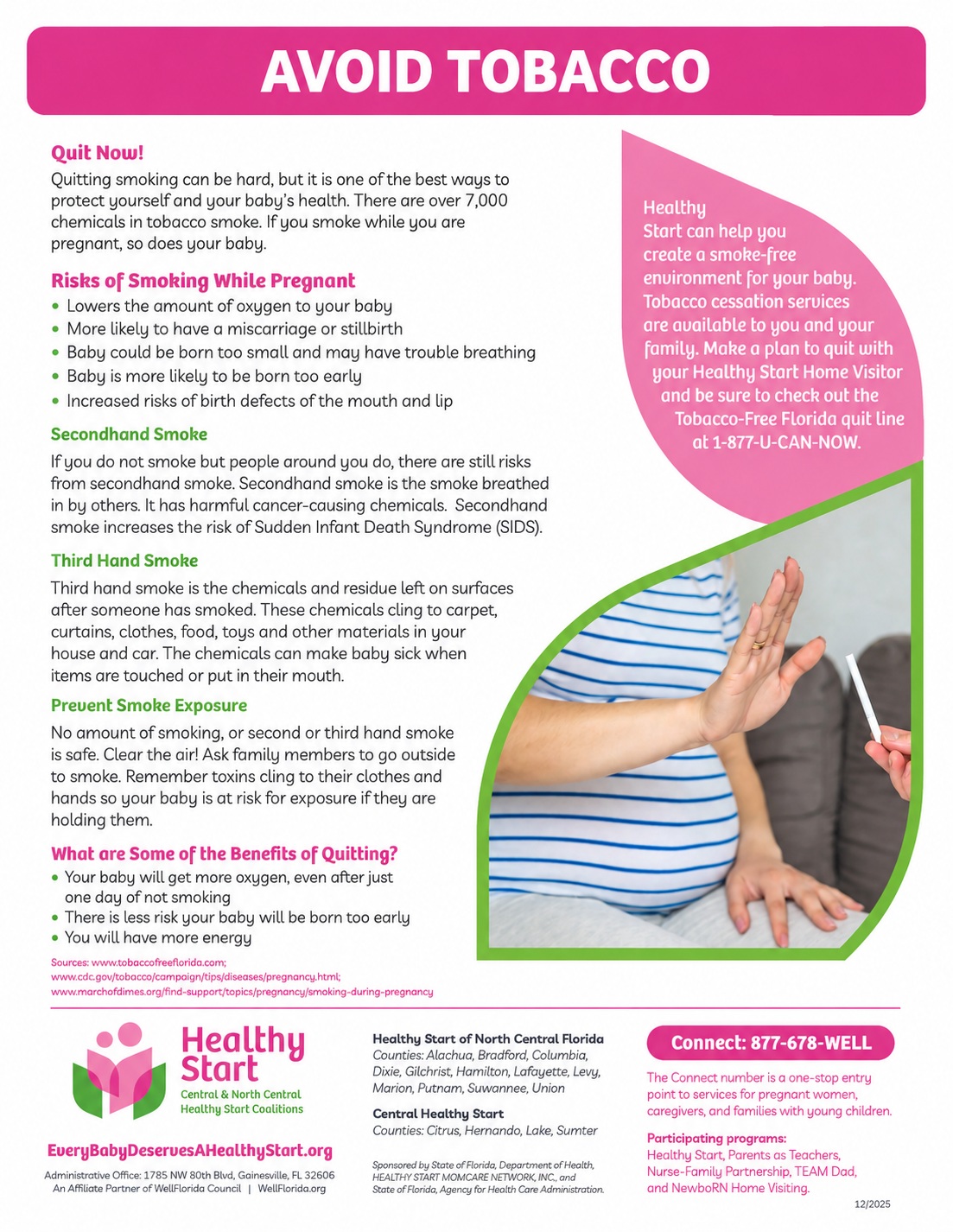 Healthy Start pregnancy tobacco and smoking guide preview